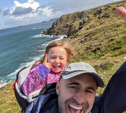 4-year-old Willow inspires her dad Main Image