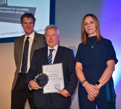 Leicester man who helped transform local brain injury charity wins national award Main Image