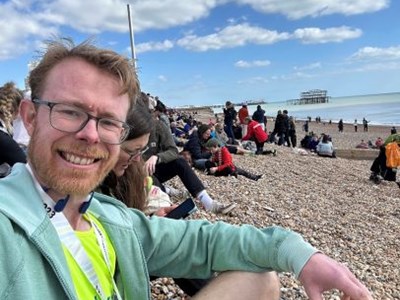 Completing my life-long dream of running the Brighton Marathon: Adam Clarke