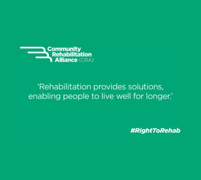 #RightToRehab - The critical role of community rehabilitation Main Image