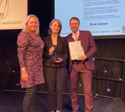 Palestinian mother who moved family to UK after son's life-changing brain injury wins national award Main Image