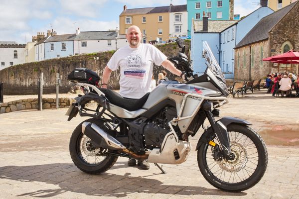 Charlie’s epic motorbike challenge