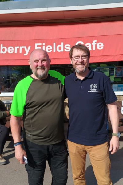 Charles with Headway CEO Luke Griggs