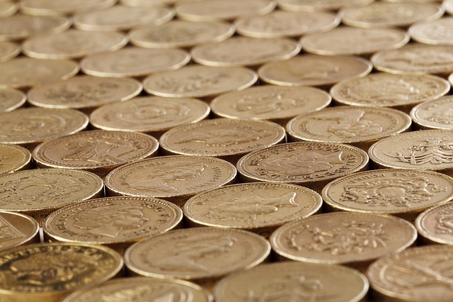 Pound coins