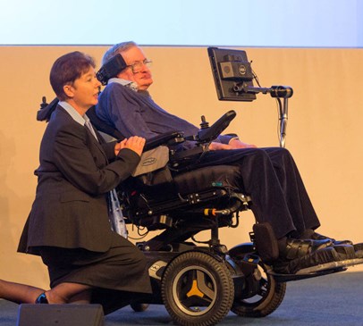 Stephen Hawking talks about living with a neuro condition at brain injury conference Main Image