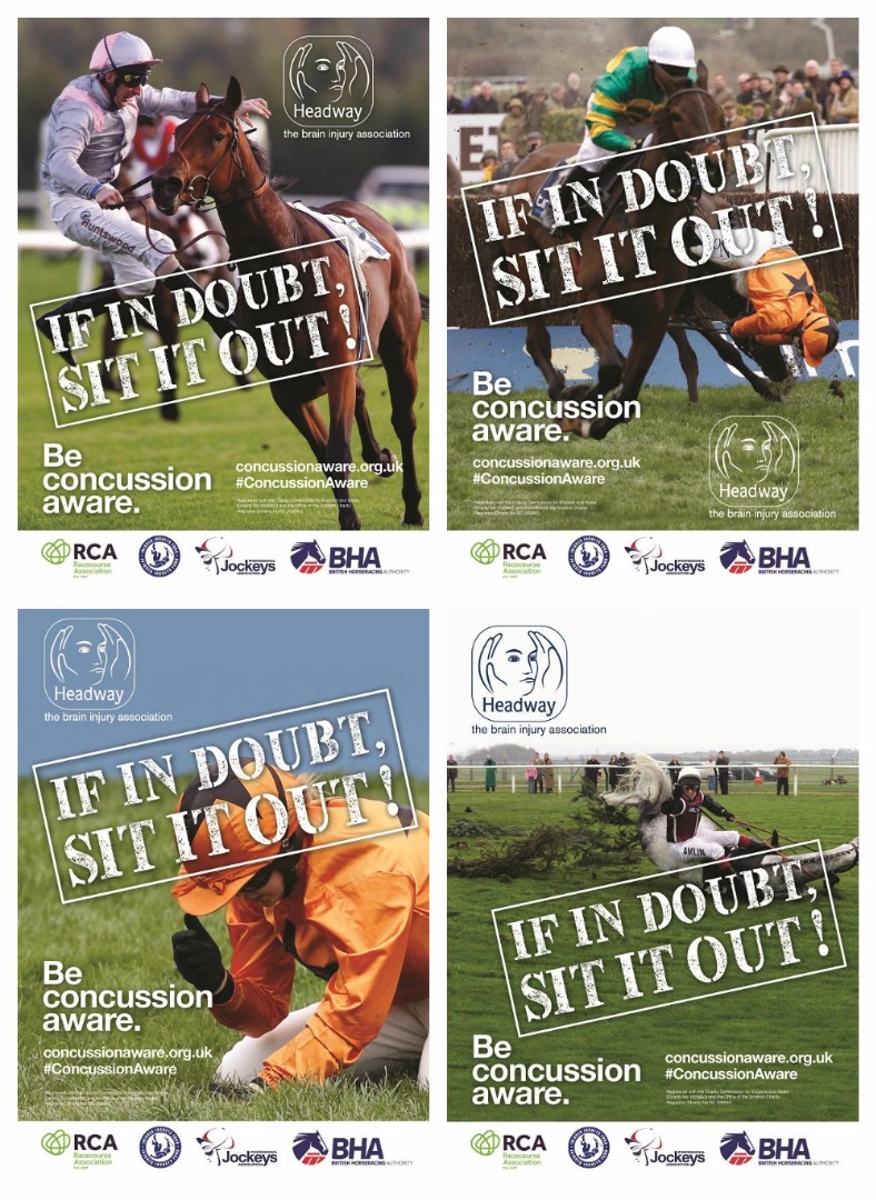 If in doubt, sit it out - concussion awareness posters