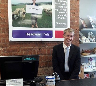 Brain injury survivor is guest of honour at new shop opening Main Image