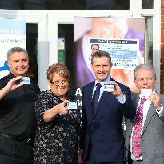 Cabinet Secretary for Justice launches Scottish Headway Brain Injury ID card Main Image