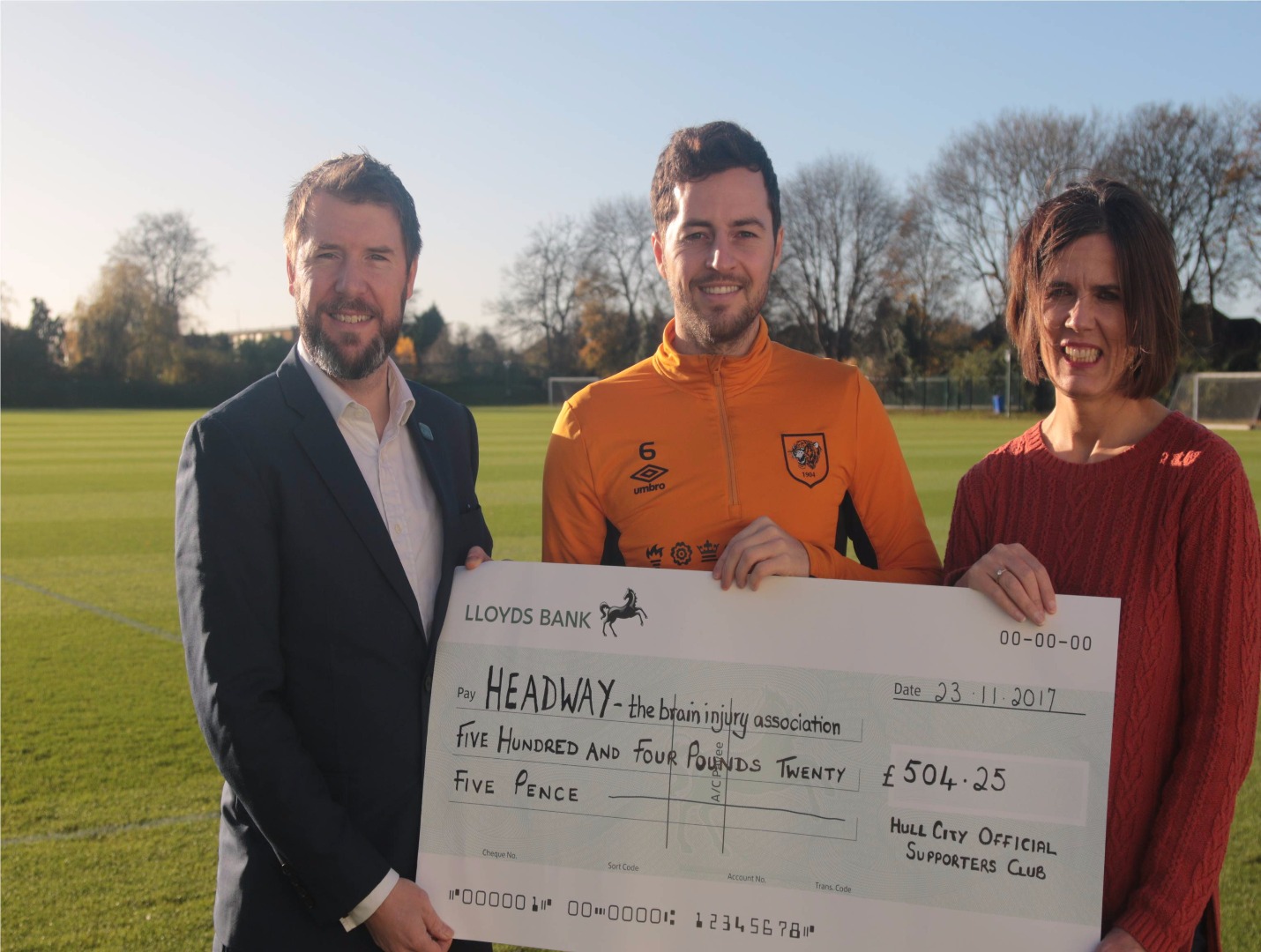Ryan Mason inspires fans to fundraise for Headway Main Image