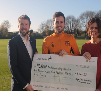 Ryan Mason inspires fans to fundraise for Headway Main Image