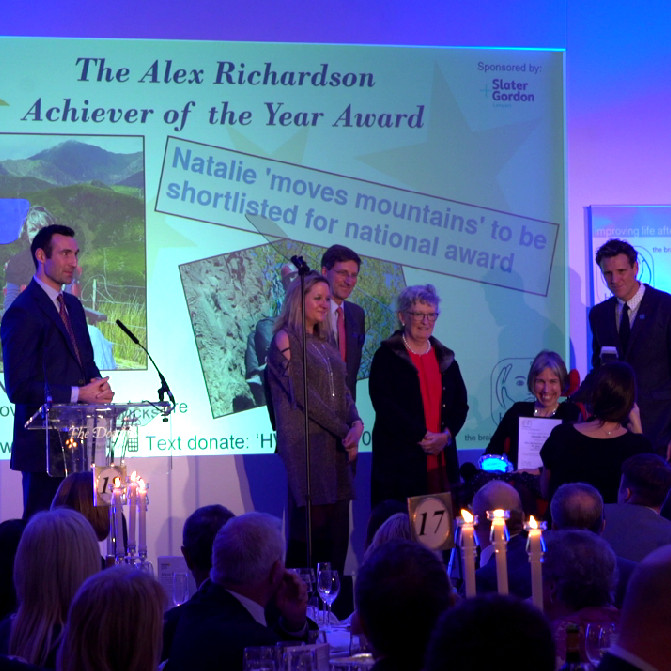 Watch 12 Headway Heroes honoured at national awards Main Image