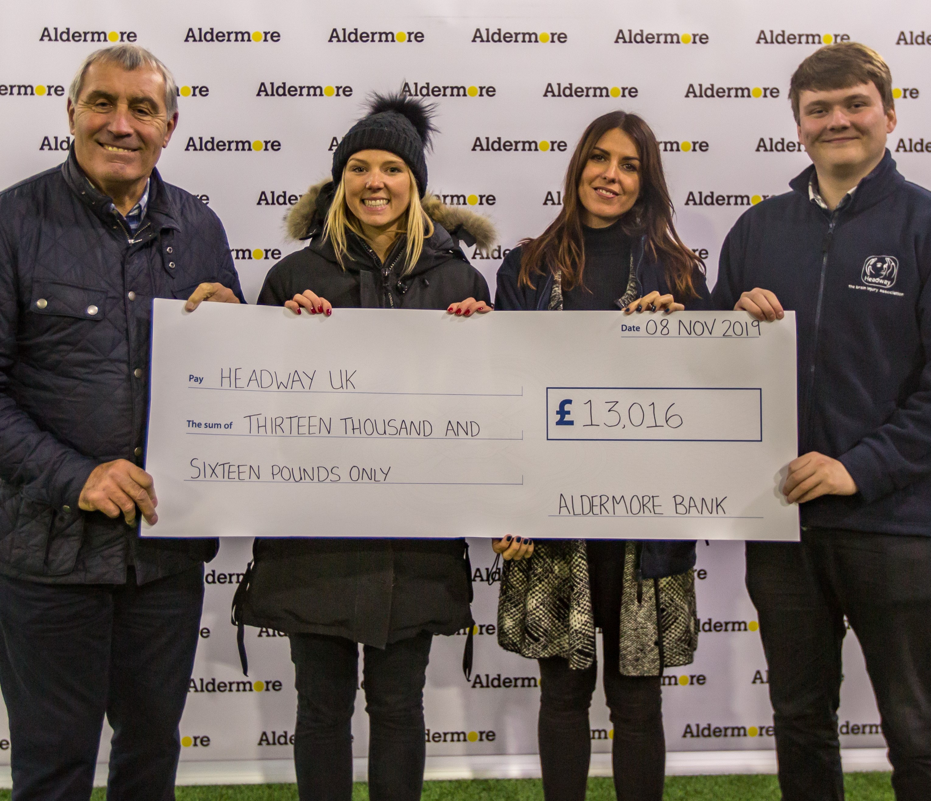 Aldermore teams up with football legend to raise thousands for Headway Main Image